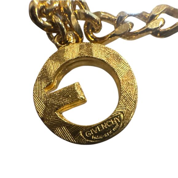 01. Givenchy G Charm Gold Bracelet - Picture 4 of 6